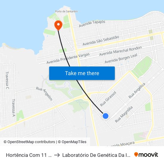 Hortência Com 11 Horas to Laboratório De Genética Da Interação map