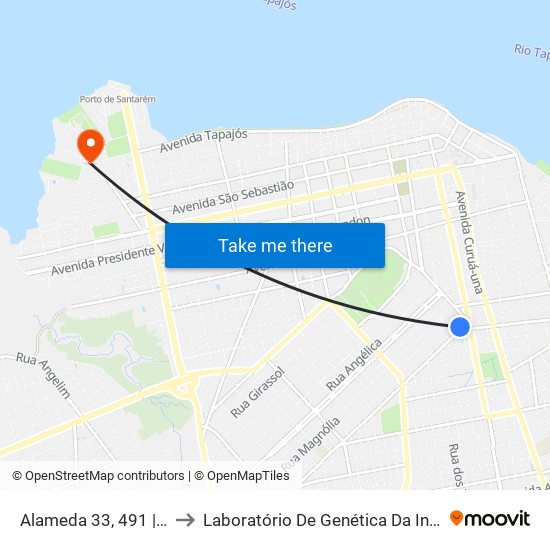 Alameda 33, 491 | Ures to Laboratório De Genética Da Interação map