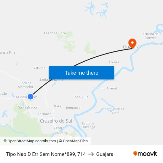 Tipo Nao D Etr Sem Nome*899, 714 to Guajara map