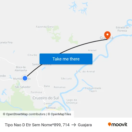 Tipo Nao D Etr Sem Nome*899, 714 to Guajara map