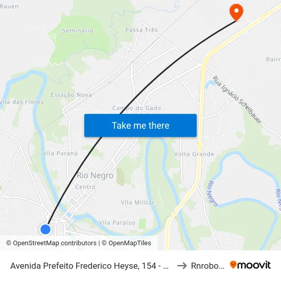 Avenida Prefeito Frederico Heyse, 154 - Bombeiros to Rnrobotics map