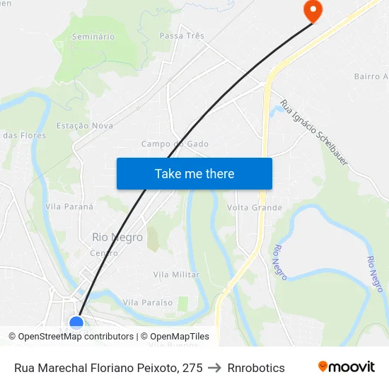 Rua Marechal Floriano Peixoto, 275 to Rnrobotics map