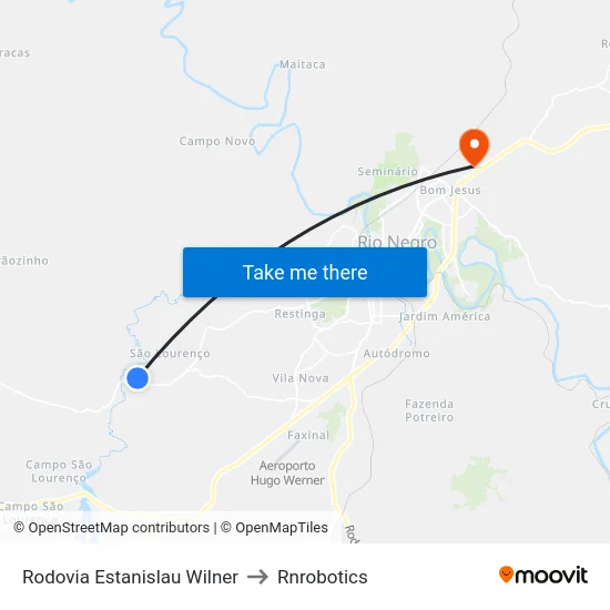 Rodovia Estanislau Wilner to Rnrobotics map
