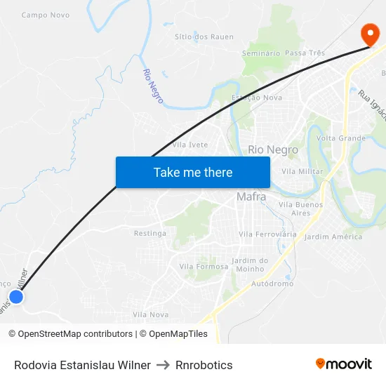 Rodovia Estanislau Wilner to Rnrobotics map