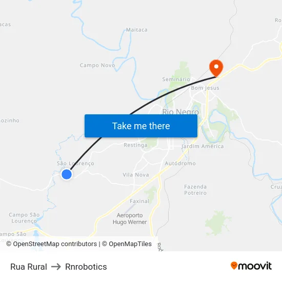 Rua Rural to Rnrobotics map