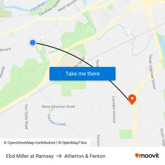 Ebd Miller at Ramsey to Atherton & Fenton map