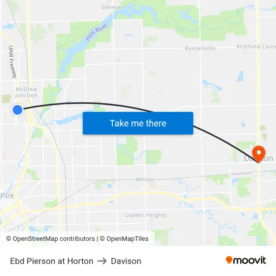 Ebd Pierson at Horton to Davison map