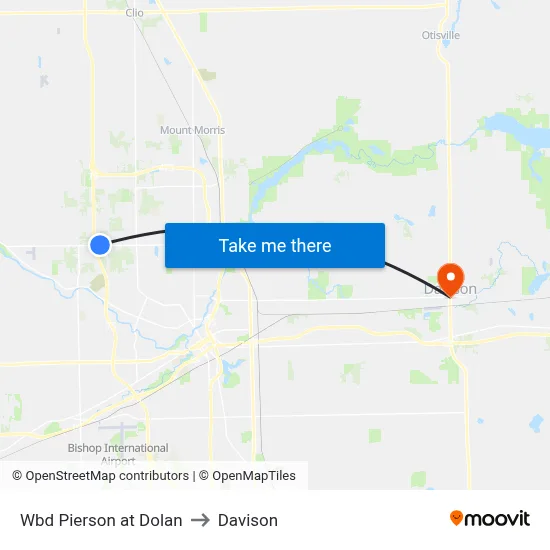 Wbd Pierson at Dolan to Davison map