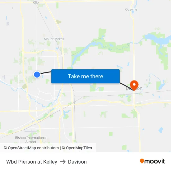 Wbd Pierson at Kelley to Davison map