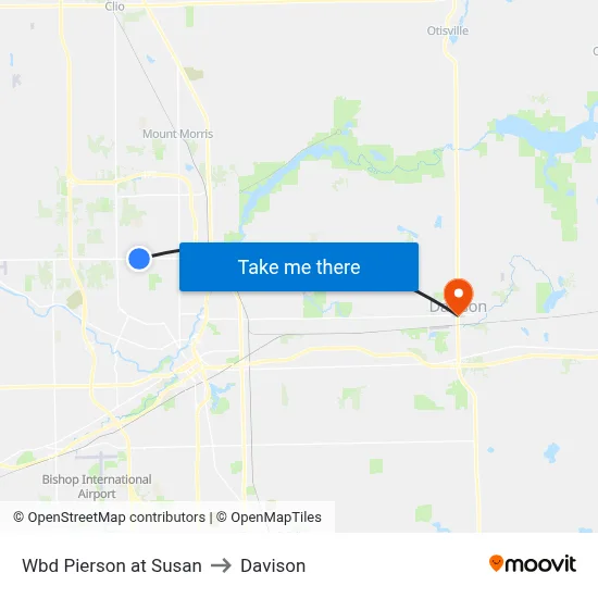 Wbd Pierson at Susan to Davison map