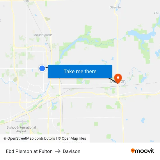 Ebd Pierson at Fulton to Davison map