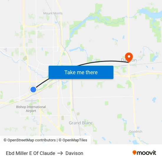 Ebd Miller E Of Claude to Davison map