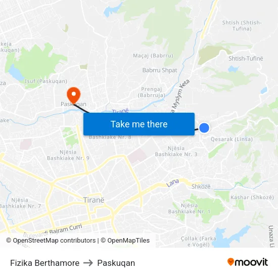 Fizika Berthamore to Paskuqan map