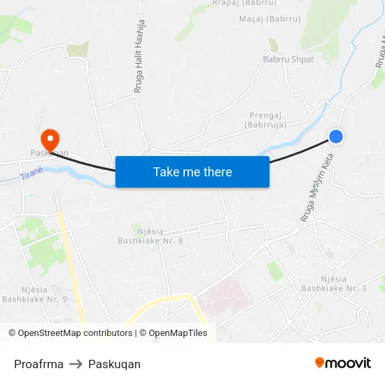 Proafrma to Paskuqan map