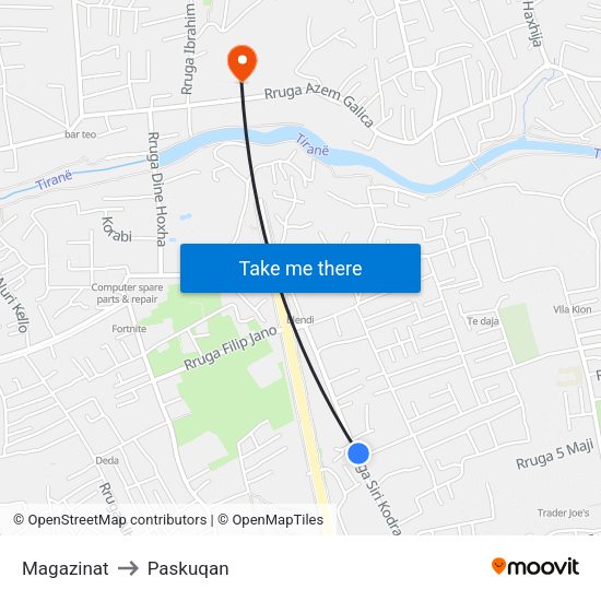 Magazinat to Paskuqan map