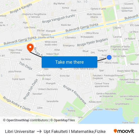 Libri Universitar to Upt Fakulteti I Matematike,Fizike map