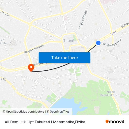 Ali Demi to Upt Fakulteti I Matematike,Fizike map