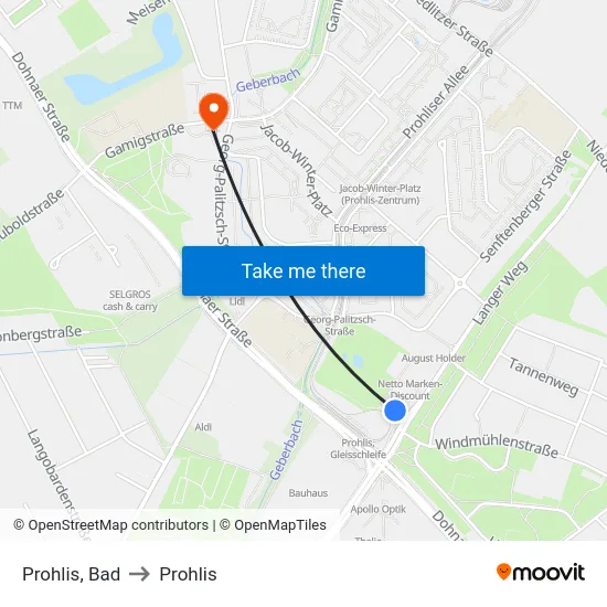 Prohlis, Bad to Prohlis map