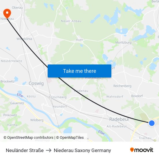 Neuländer Straße to Niederau Saxony Germany map