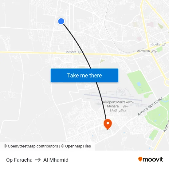 Op Faracha to Al Mhamid map