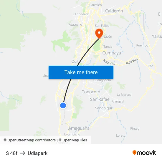 S 48f to Udlapark map