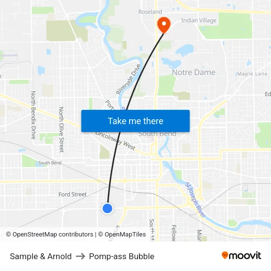 Sample & Arnold to Pomp-ass Bubble map