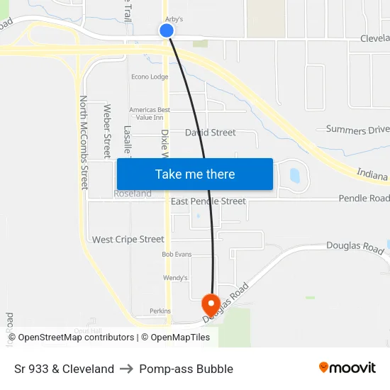 Sr 933 & Cleveland to Pomp-ass Bubble map
