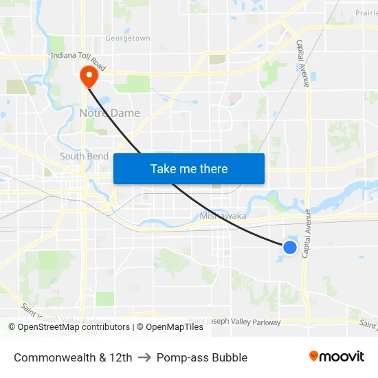 Commonwealth & 12th to Pomp-ass Bubble map