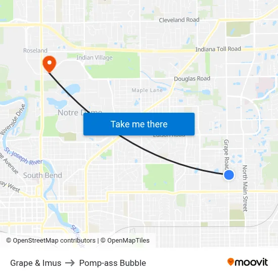 Grape & Imus to Pomp-ass Bubble map