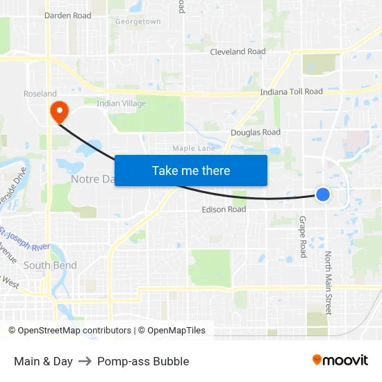 Main & Day to Pomp-ass Bubble map