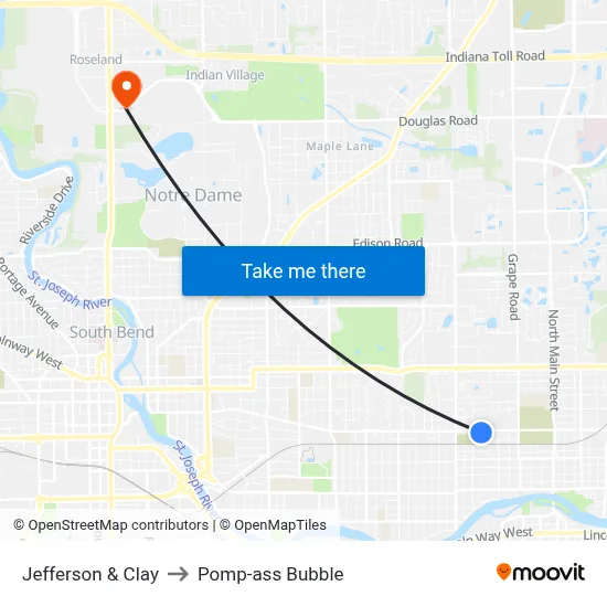 Jefferson & Clay to Pomp-ass Bubble map