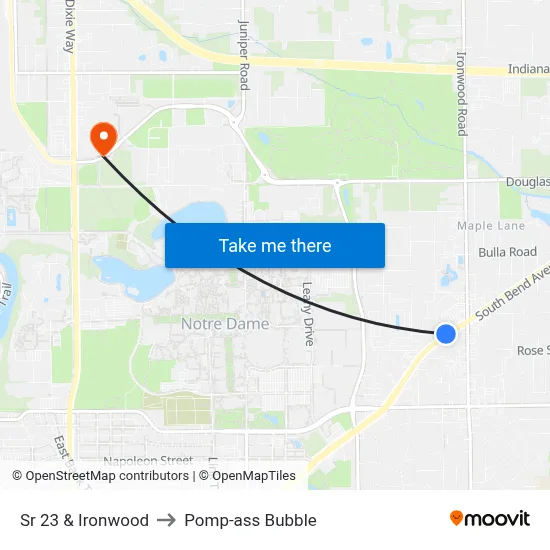 Sr 23 & Ironwood to Pomp-ass Bubble map