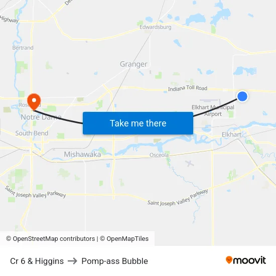 Cr 6 & Higgins to Pomp-ass Bubble map