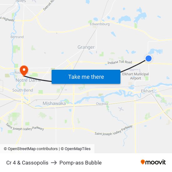 Cr 4 & Cassopolis to Pomp-ass Bubble map