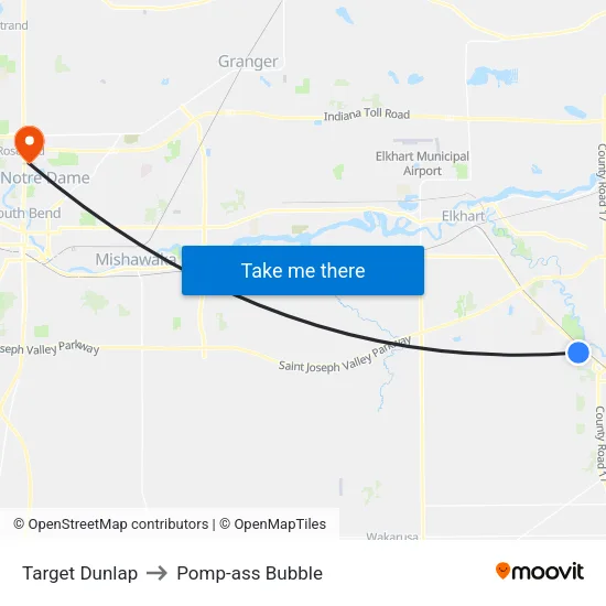 Target Dunlap to Pomp-ass Bubble map