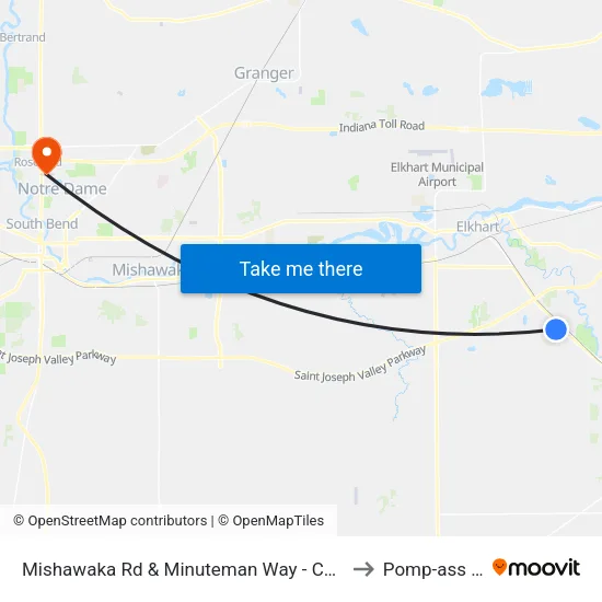 Mishawaka Rd & Minuteman Way - Concord High School to Pomp-ass Bubble map
