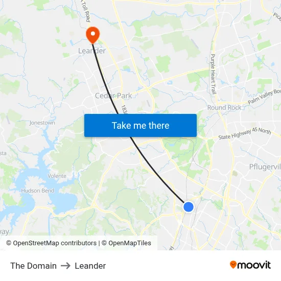 The Domain to Leander map