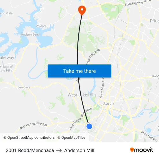 2001 Redd/Menchaca to Anderson Mill map