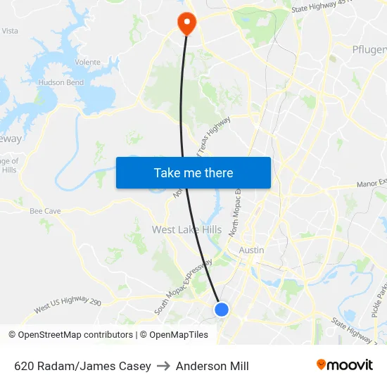 620 Radam/James Casey to Anderson Mill map