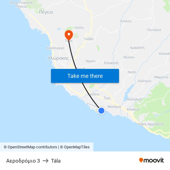 Αεροδρόμιο 3 to Tála map