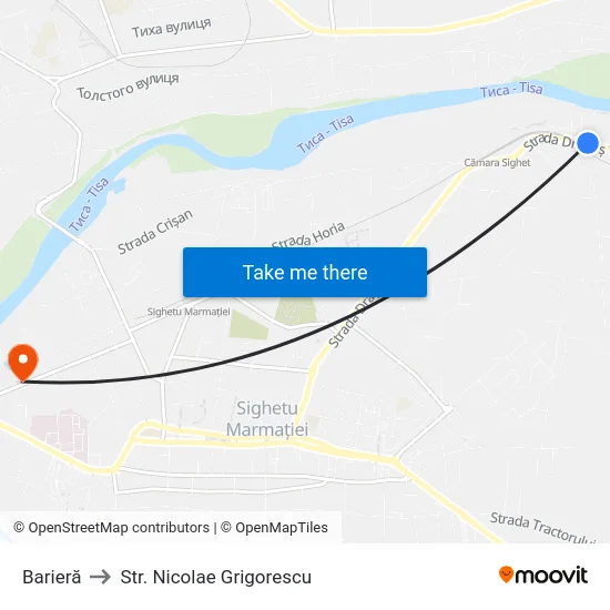 Barieră to Str. Nicolae Grigorescu map