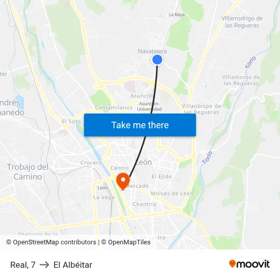 Real, 7 to El Albéitar map