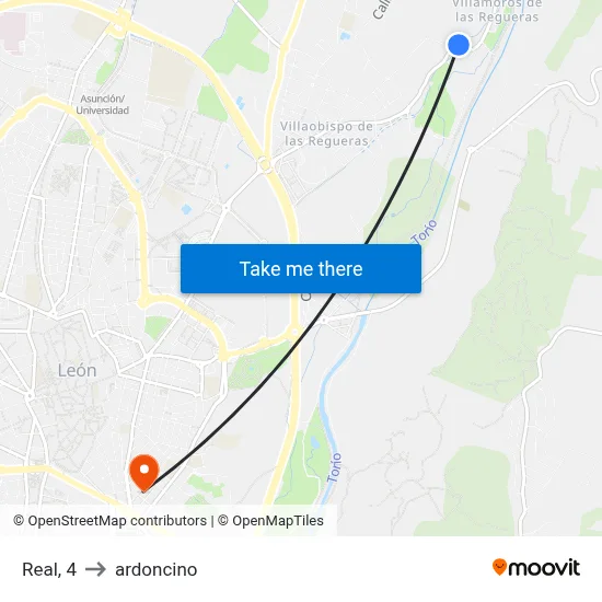 Real, 4 to ardoncino map