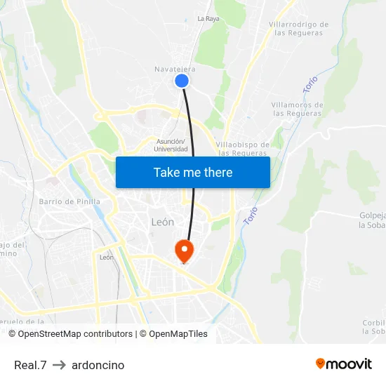 Real.7 to ardoncino map