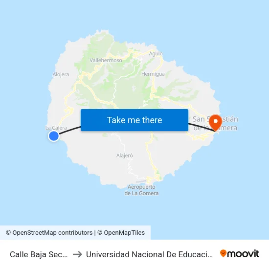 Calle Baja Secreto, 3z to Universidad Nacional De Educación A Distancia map