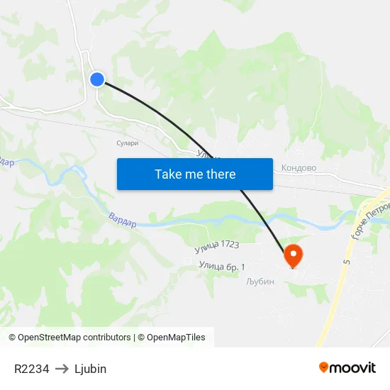 R2234 to Ljubin map