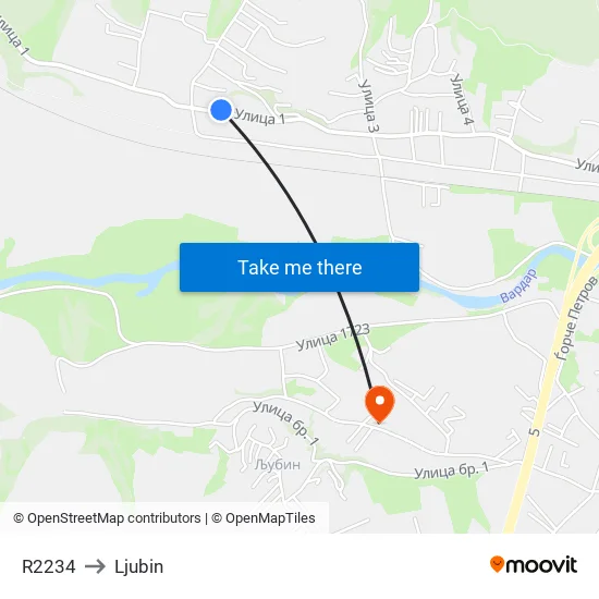 R2234 to Ljubin map