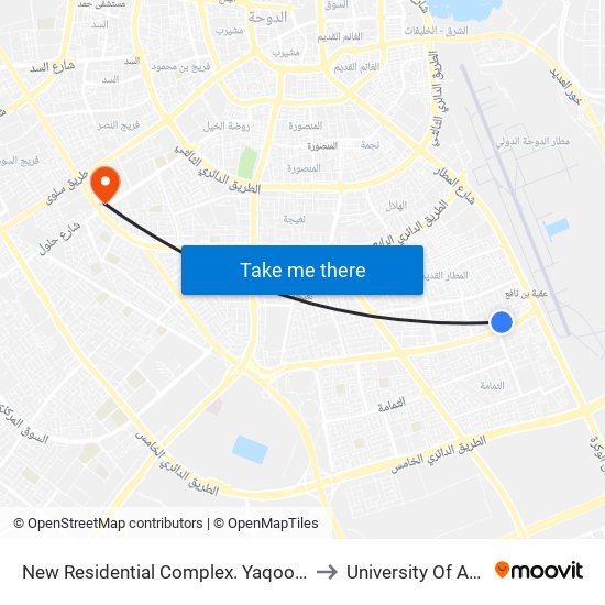 New Residential Complex. Yaqoot Al Hamawi 2 to University Of Aberdeen map