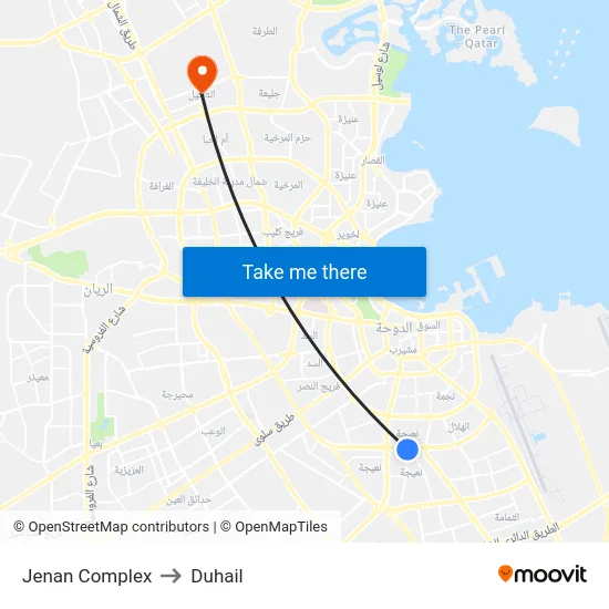 Jenan Complex to Duhail map