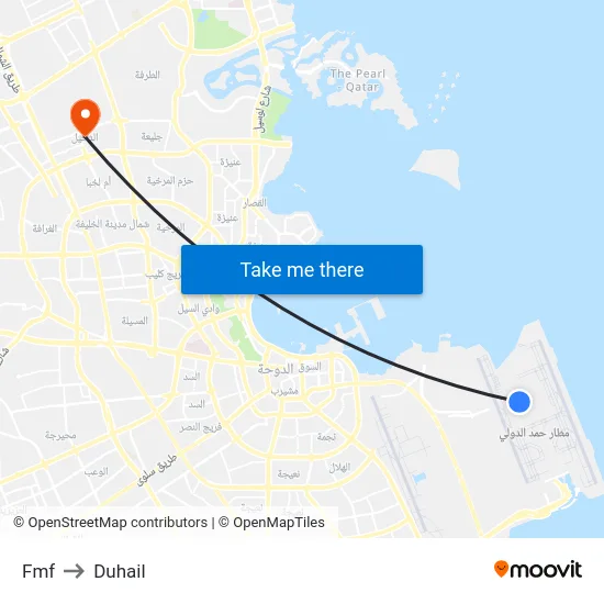 Fmf to Duhail map